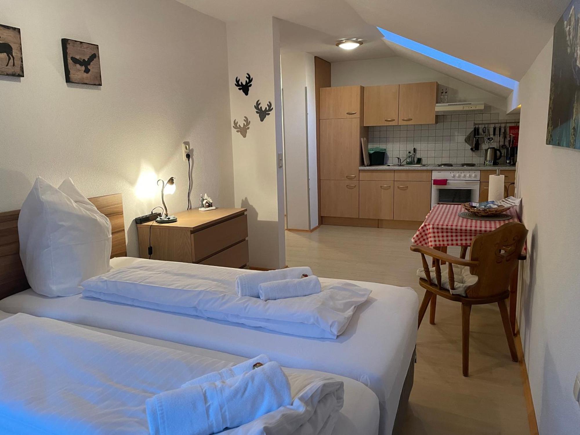 Appartments Krone Bichlbach Oda fotoğraf
